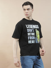 Atraye Legend Never Retires Oversized Tee