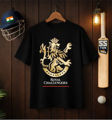Atraye Red Army – Bangalore Logo Oversized Tee