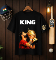 Atraye Cricket King Oversized Tee