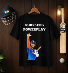 Atraye AVI Powerplay Mode Heart Oversized Tee