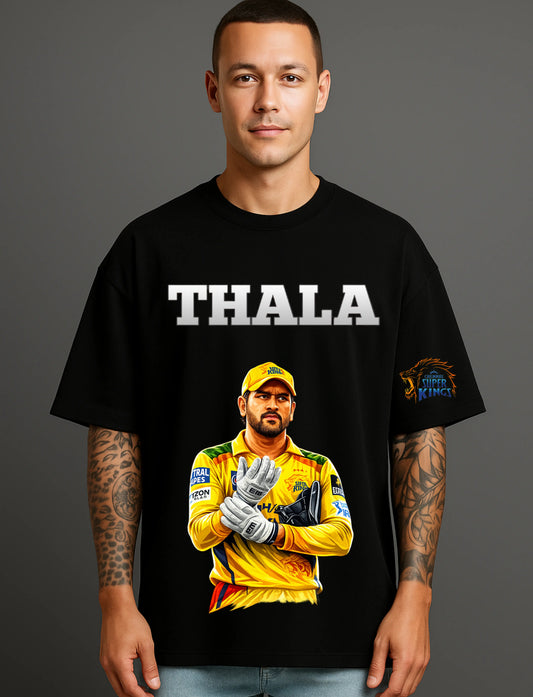 Atraye Thala Power Mastermind Oversized Tee