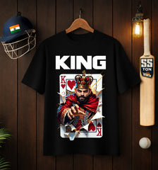 Atraye King Kohli Champions Mindset Tee Oversized Tee