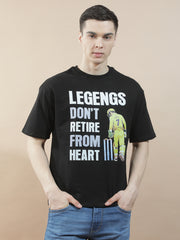 Atraye  Legend Never Retires  Oversized Tee