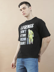 Atraye  Legend Never Retires  Oversized Tee