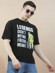 Atraye  Legend Never Retires  Oversized Tee
