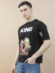 Atraye Cricket King  Oversized Tee