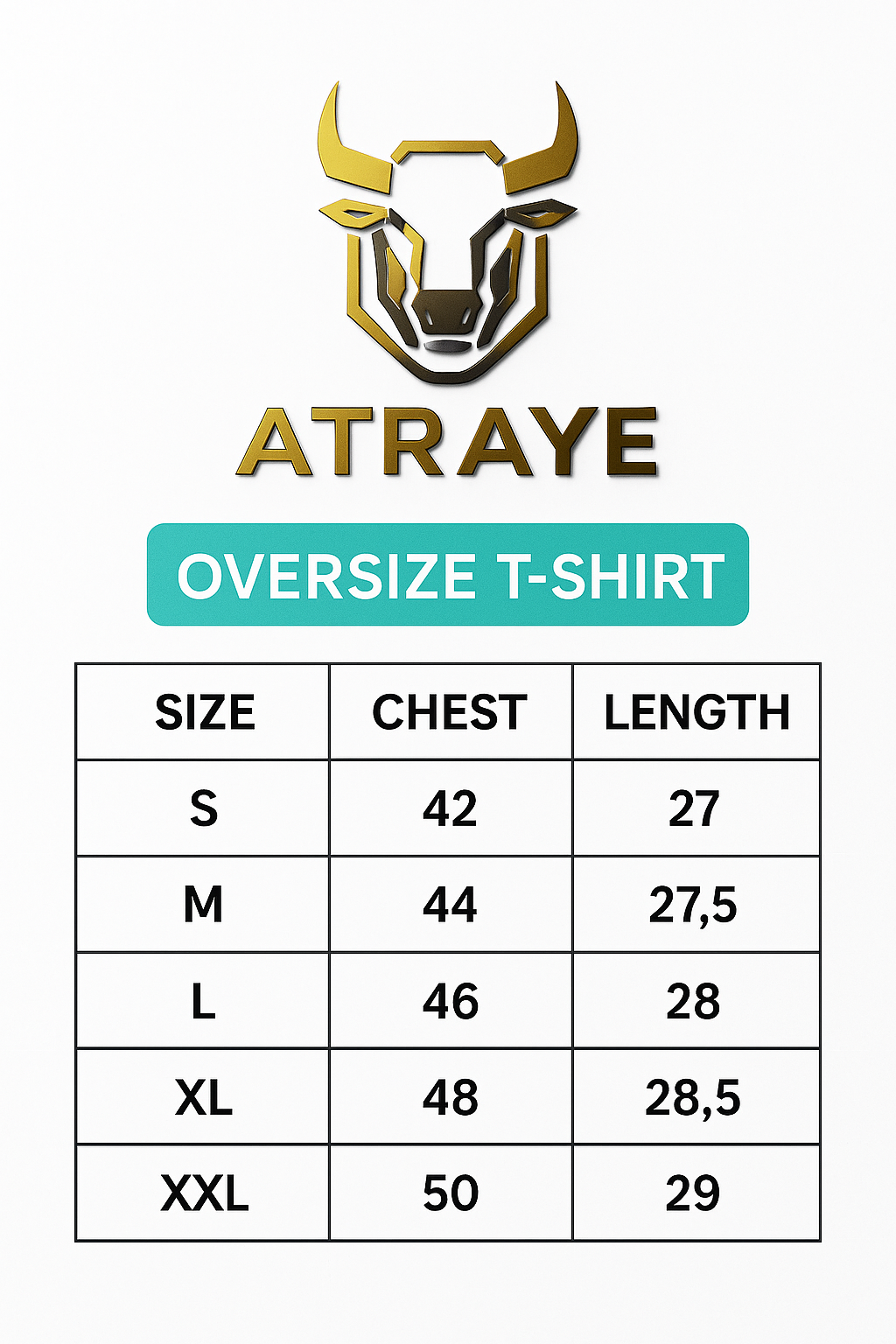 Atraye Rock Soul Of Sound Oversize T shirt