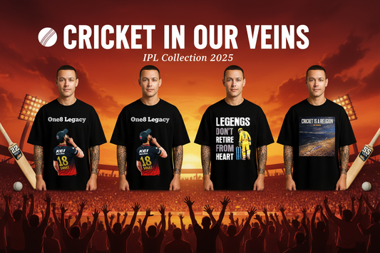 Cricket IPL Banner - Sunset Theme
