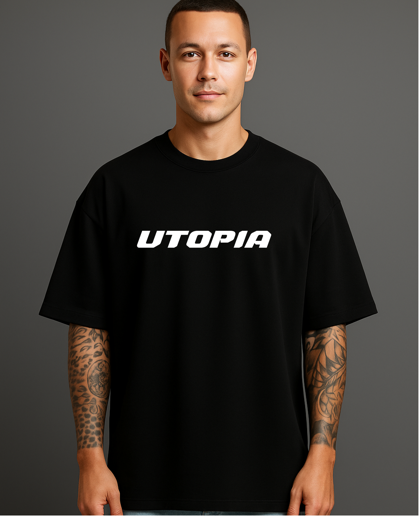 Atraye Utopian Mode Oversize T shirt