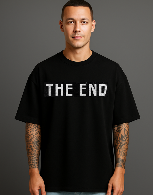 Atraye The End Game Oversize T shirt end
