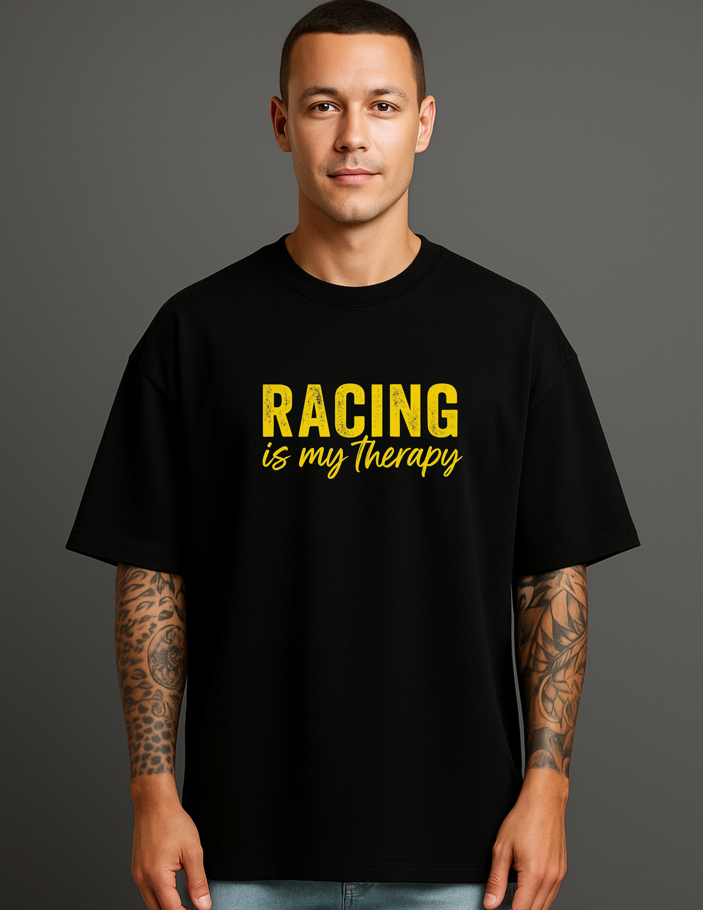 Atraye Speed Racing  Oversize T shirt for Car Lover