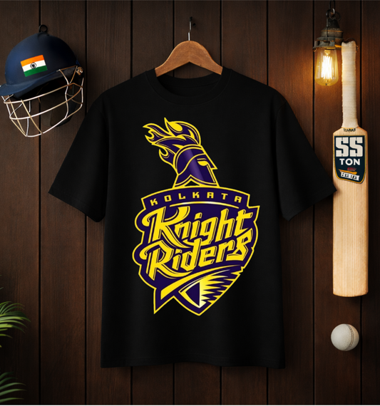 Atraye City Of Knights – Kolkata Logo Oversized Tee