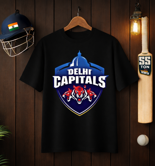 Atraye Capital Power – Delhi  Logo Oversized Tee