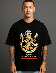 Atraye Red Army – Bangalore Logo Oversized Tee