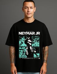 Atraye Football Magician – Neymar Oversized Tee