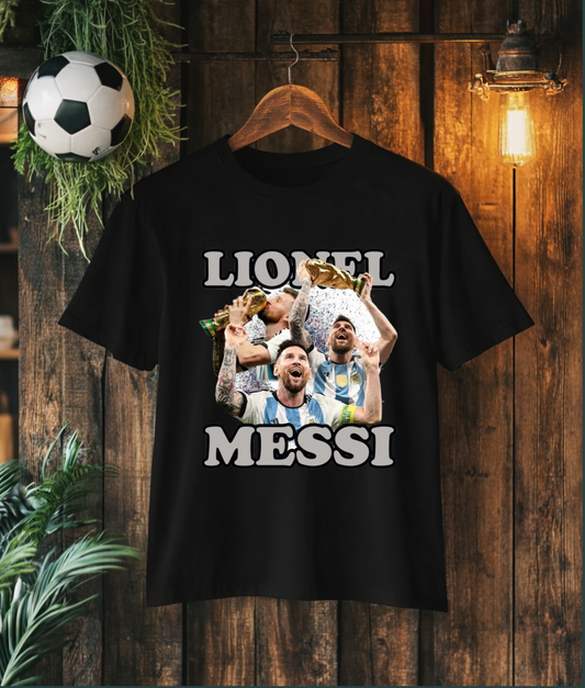 Atraye Messi Trophy Era Oversized T-Shirt