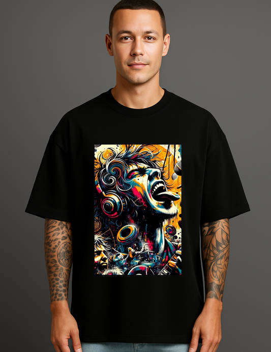 Atraye Rage Of Sound Oversize T shirt