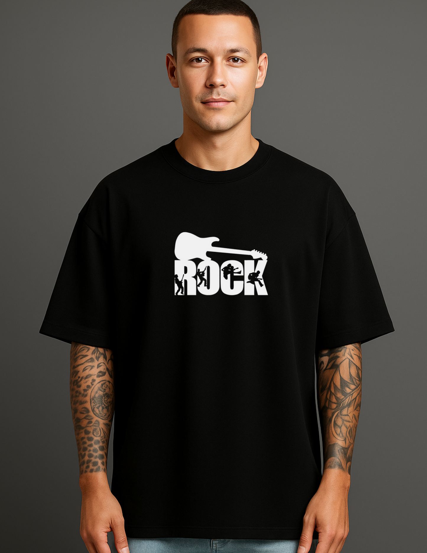 Atraye Rock Soul Of Sound Oversize T shirt