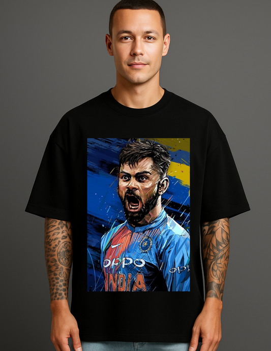 Atraye King Energy  Oversized Tee