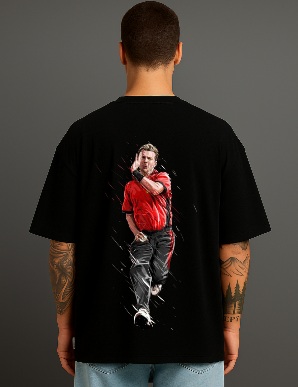 Atraye Pace Machine Oversized Tee