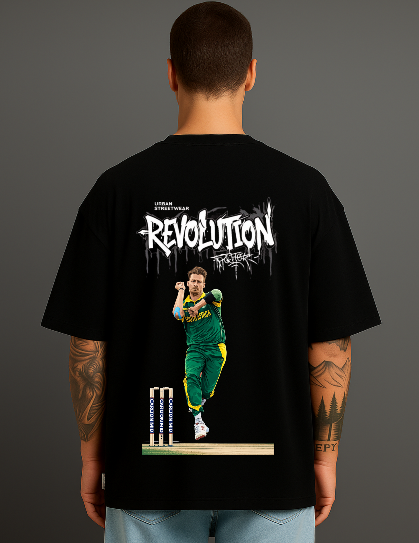 Atraye Steyn Revolt Oversized Tee