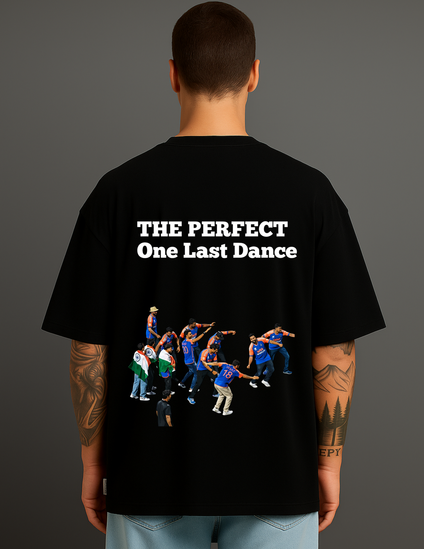 Atraye History In Motion Oversized Tee