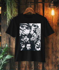 Atraye Black AMP  Oversize T shirt