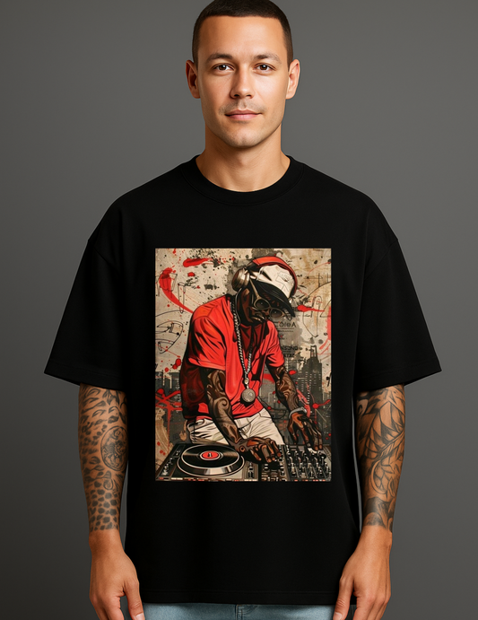 Atraye Sound Of Chaos Oversize T shirt