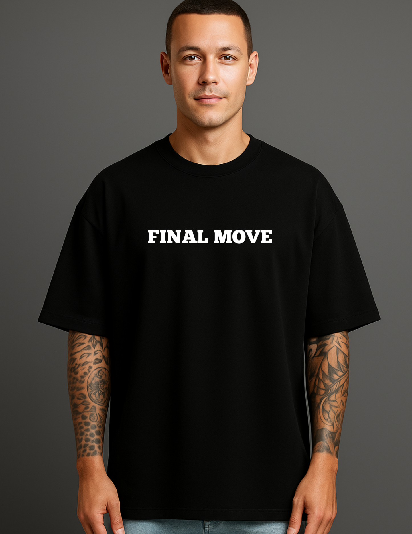Atraye History In Motion Oversized Tee