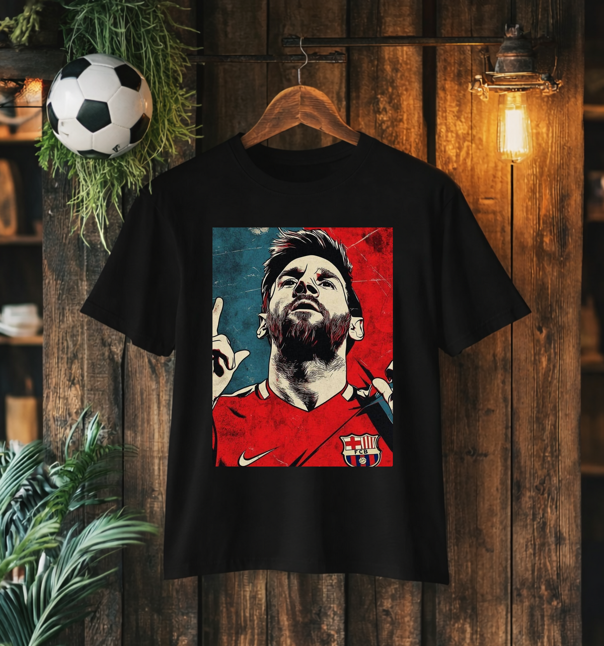 Atraye Unstoppable Messi – Oversize Tee