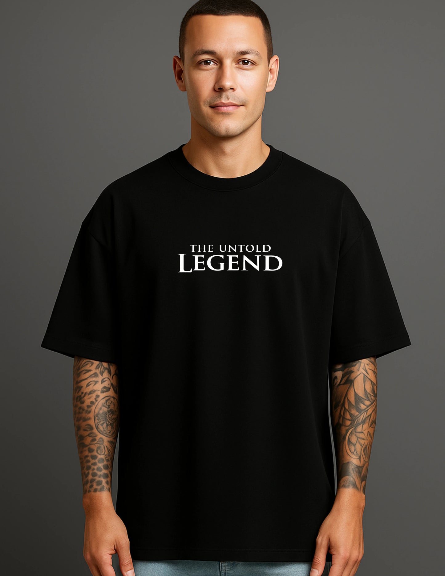 Atraye  Captain Cool's Golden Era  Oversized Tee