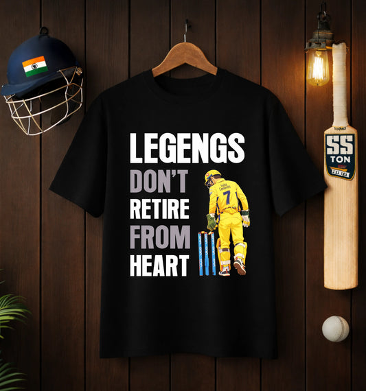Atraye  Legend Never Retires  Oversized Tee