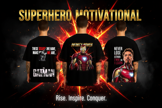SuperHero Motivational Banner